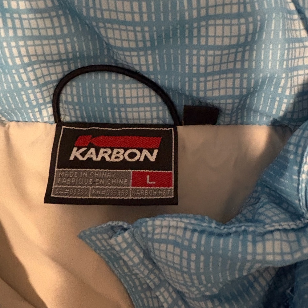 Karbon Light Blue Puffer Jacket - Picture 3 of 6
